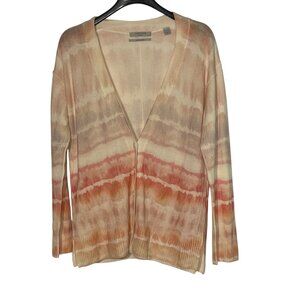 Allsaints Marea Cardigan Tie Dye Merino Wool Sz XS Oversized 5 Button